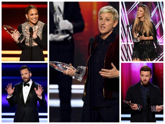 Ellen DeGeneres rompió records al convertirse en la celebridad con más People Choice Awards de la historia con 20 premios