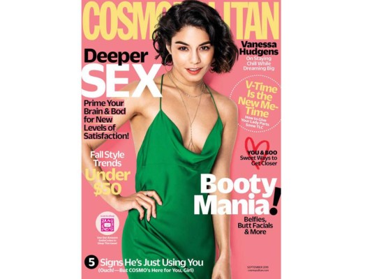 Vanessa Hudgens y Nina Dobrev protagonizan la portada de Cosmopolitan
