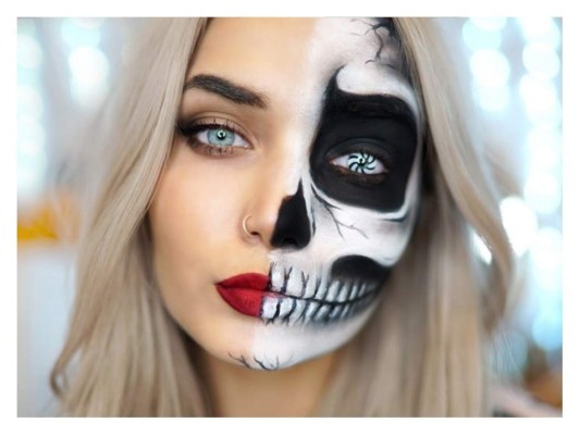 Se acerca la fiesta más terrorífica del año: Halloween, si todavía no has pensado de que vas a disfrazarte en noche de brujas te mostramos algunas ideas de maquillajes que te pueden servir de inspiración.