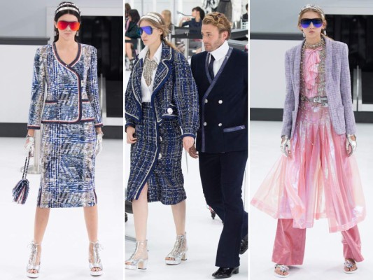 Chanel Airlines conquista al público en Paris Fashion Week