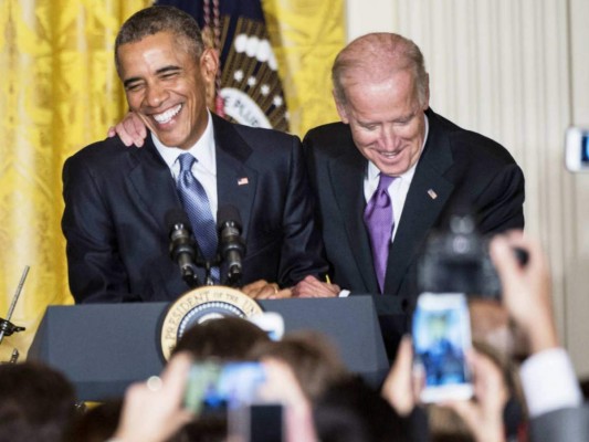 Joe Biden recibe la Medalla Presidencial de La Libertad