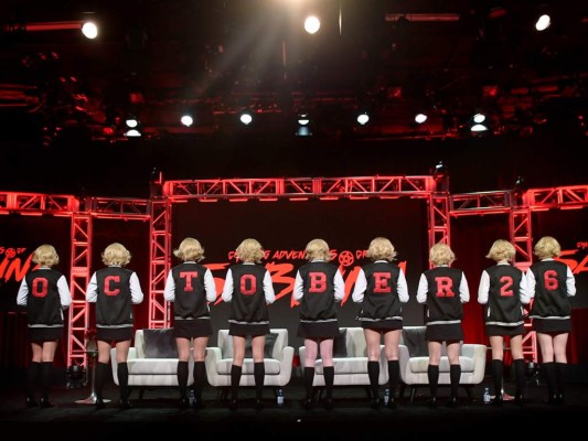of 'XXX' speaks onstage during Netflix TCA 2018 at The Beverly Hilton Hotel on July 29, 2018 in Beverly Hills, California. of 'XXX' speaks onstage during Netflix TCA 2018 at The Beverly Hilton Hotel on July 29, 2018 in Beverly Hills, California.