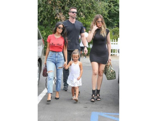 Las Kardashian de paseo en Los Ángeles