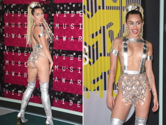 Los cambios de vestuario de Miley Cyrus
