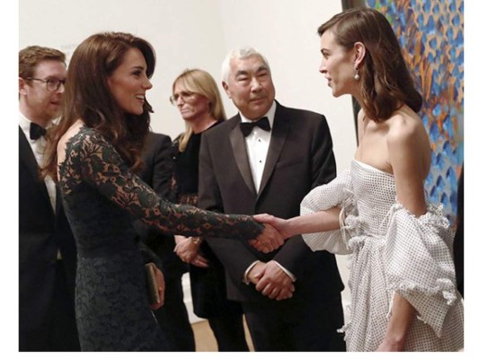 Kate Middleton se lució en la gala de National Portrait Gallery