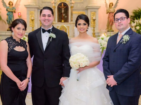 La boda de José Antonio Lacayo y Sara Carlota Argeñal