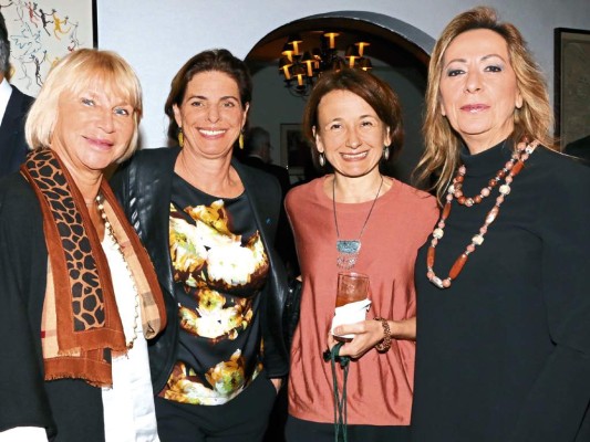 Marianne Cadario, Patricia Bona, Zoia Guekova y Alessandra Foletti