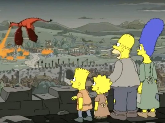 Los Simpson predicen el 5to episodio de GOT