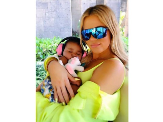 Khloé Kardashian celebra el primer año de su hija True