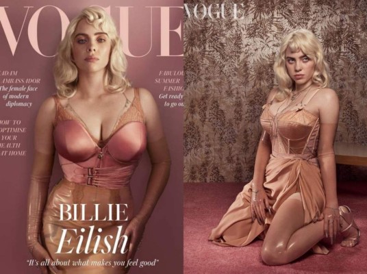 ¡Qué gran cambio! Billie Eilish protagonizó una de las portadas de Vogue que más han dado de qué hablar en los últimos meses, y es que dejó totalmente de lado su estilo holgado y casual y optó por unos atuendos muy ceñidos y femeninos, impactando a todos sus seguidores. Así fue cómo algunas celebridades hicieron públicas sus reacciones al verla.