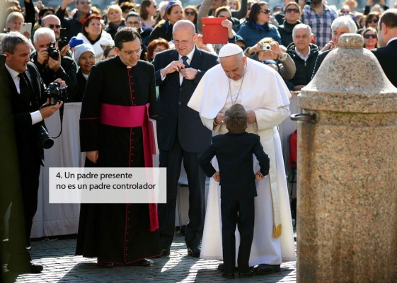 7 consejos del Papa Francisco para ser un buen papá