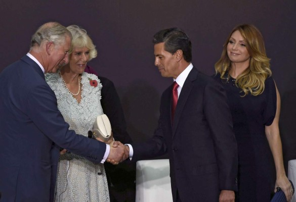 Visita del príncipe Carlos a México