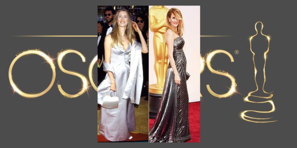 Estrellas en los Oscar, antes y ahora