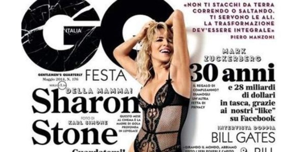 Sharon Stone en lencería a los 56 años