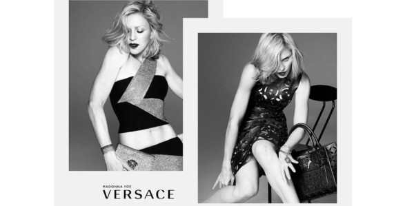 Madonna la nueva musa de Versace
