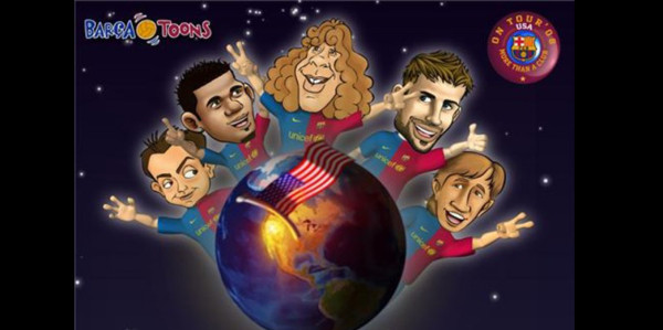 Barça contará con su propia serie de dibujos animados