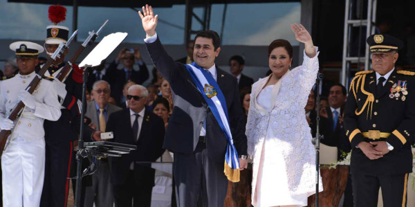 Traspaso presidencial: Juan Orlando Hernández