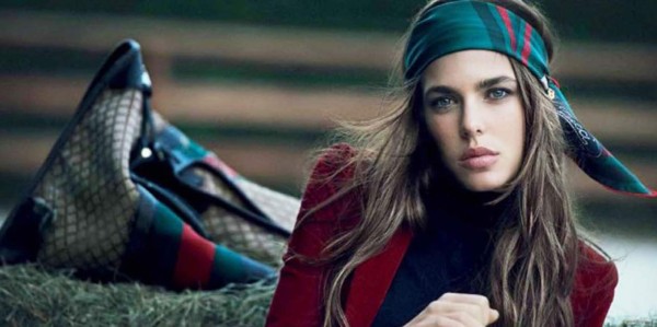 La segunda hija de la princesa Carolina de Mónaco, Carlota Casiraghi, es la nueva imagen de Gucci Beauty