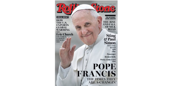 Papa Francisco, portada de Rolling Stone