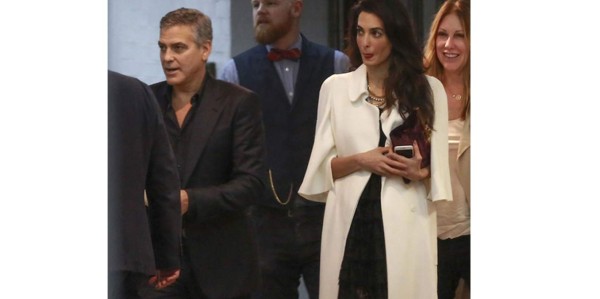 ¿Amal y George Clooney esperan a su primer bebé?