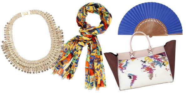 La Vendóme Bag en colores vivos con un divertido mapa mundi para la jetsetter moderna. La Vendóme Bag en colores vivos con un divertido mapa mundi para la jetsetter moderna.