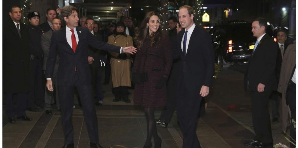 Duques de Cambridge visitan Nueva York