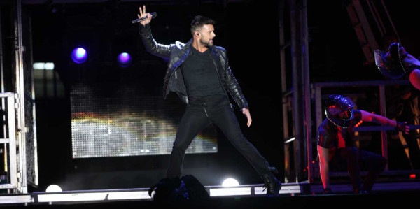 Ricky Martin deja su alma en Honduras