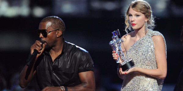Taylor Swift con ropa de Kanye West