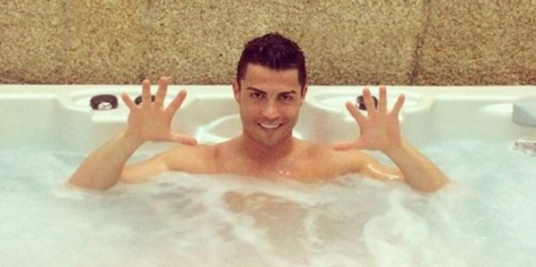 Cristiano Ronaldo descansa en Mykonos