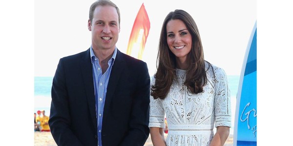 Kate bromea sobre la calvicie del príncipe William