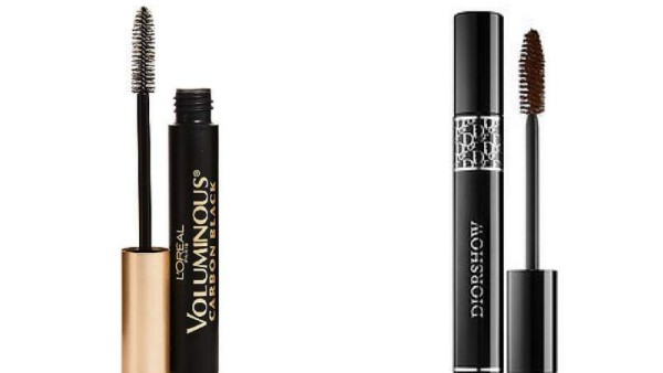 1)Mascara Sabemos que Diorshow deja tus pestanas voluminosas y largas pero el mismo efecto se puede conseguir con L’Oreal Paris Voluminous Carbon Black Mascara por un cuarto del precio.