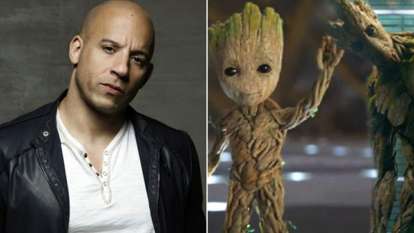 Vin Diesel es la voz de Groot y Baby Groot en las películas de Guardians of The Galaxy.
