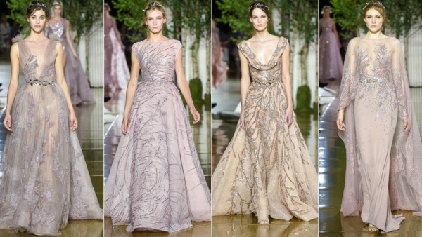 Vestidos de noche diseñados por Ralph & Russo.