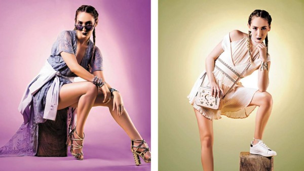 fotografías:(Josué Murillo); Fashion Stylist: (Crea Moda); Peinados y maquillaje (María José Escobar); Textos (Andrea Cárdenas); Modelo (Kristel Nasser)