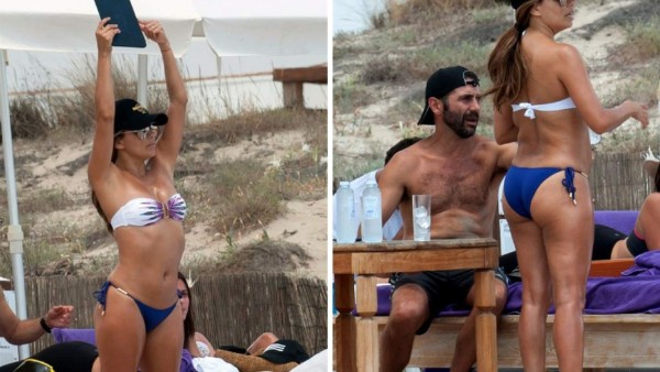 Eva Longoria disfruta de sus vacaciones en Ibiza