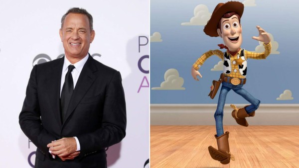 Tom Hanks es la voz de Woody en las películas de Toy Story.