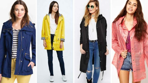 2. Chaqueta de lluviaDale vida a tus outfits con una chaqueta de colores. Solo por que el clima esta opaco no significa que tu look lo debe ser igual.