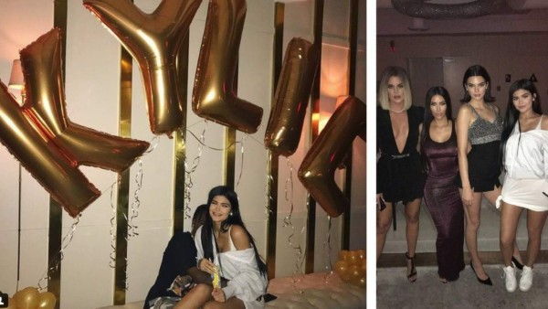La fiesta sorpresa de cumpleaños de Kylie Jenner