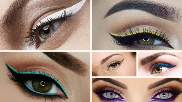 Tips para delinear tus ojos a color