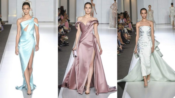 Vestidos de noche diseñados por Zuhair Murad.