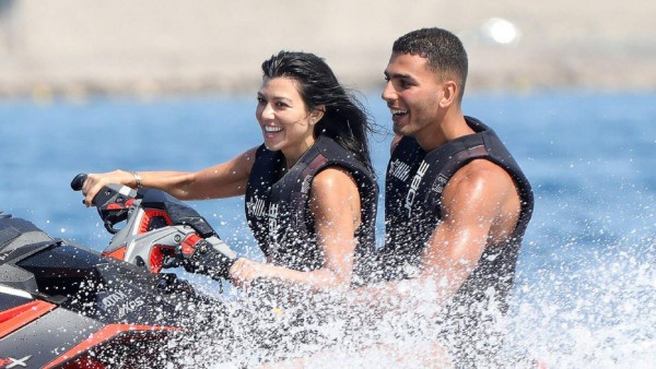 Las vacaciones de Kourtney Kardashian y su novio Younes