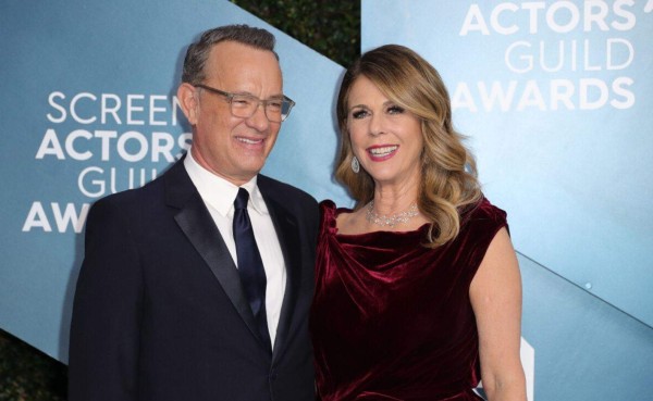 ¡Tom Hanks y Rita Wilson dan positivo por coronavirus!