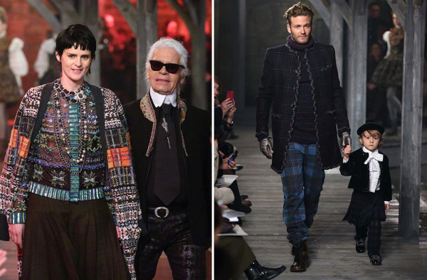 Karl Lagerfeld presenta en Escocia sus nuevas propuestas para Chanel