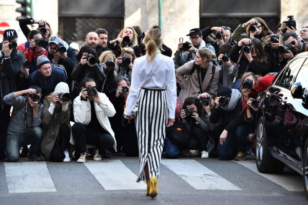 Streetstyle en la Semana de la Moda de Milán!