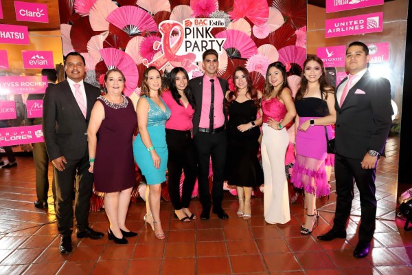 II Parte Invitados BAC Credomatic Estilo Pink Party 2019