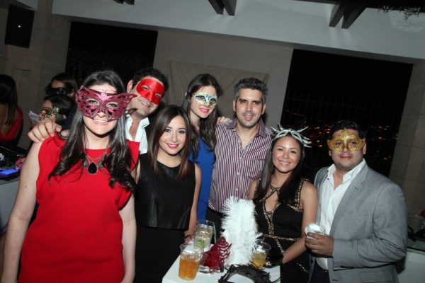 Masquerade party para Adriana Rivera y Enrique Jaar