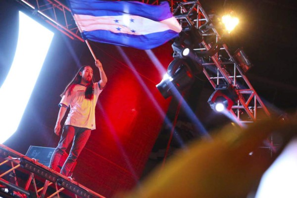 Al ritmo de Steve Aoki en Honduras