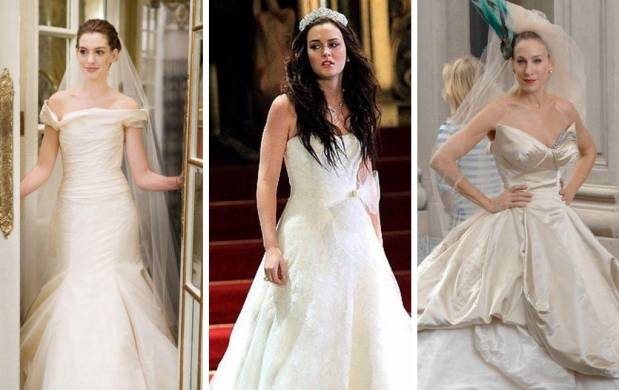 Cada novia sueña con un vestido perfecto para su gran día, y estas actrices han lucido despampanantes en sus bodas, aunque sean ficción ¿Cuál de ellos es tu favorito?