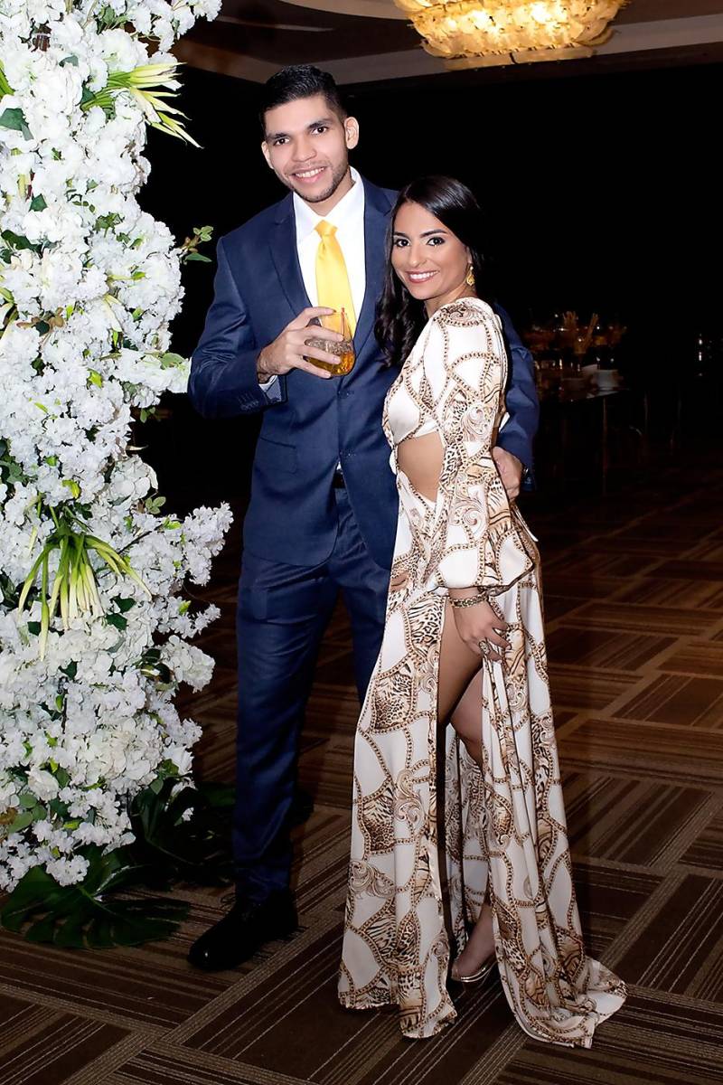 Porfirio Galindo y Shannel Kaled.