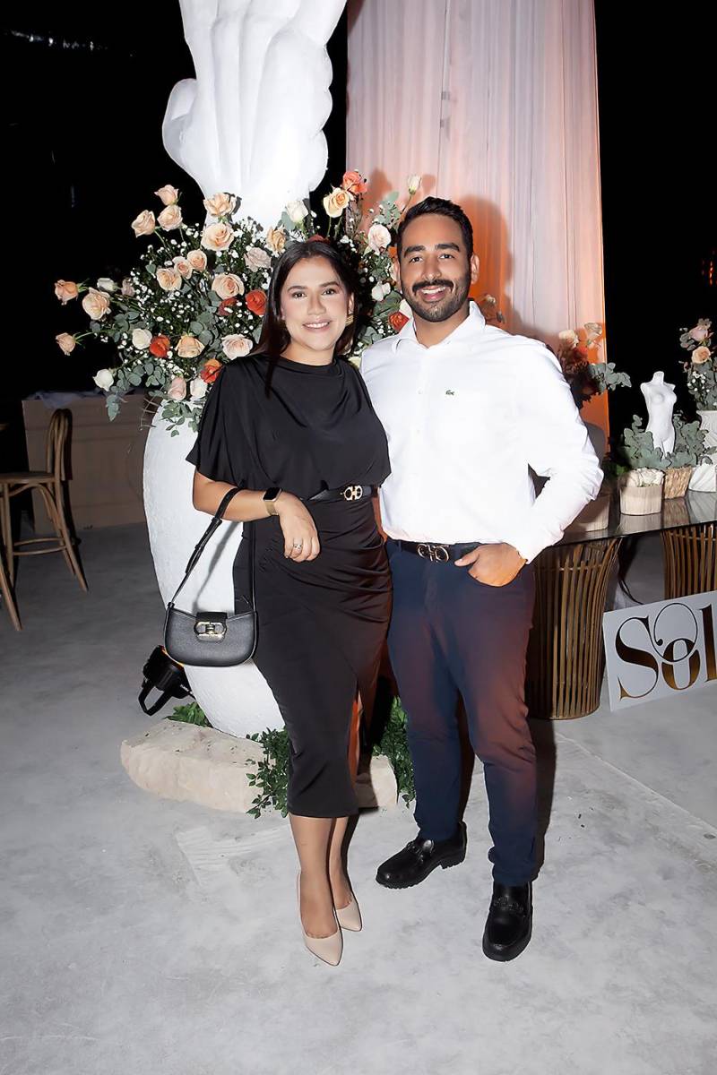 Paola y Marlon Melgar.